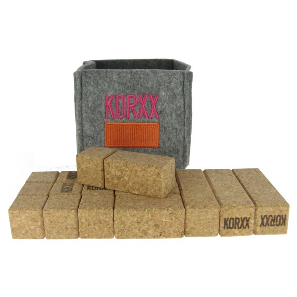 Korxx - Bausteine in verschiedenen Größen 17 Stk.